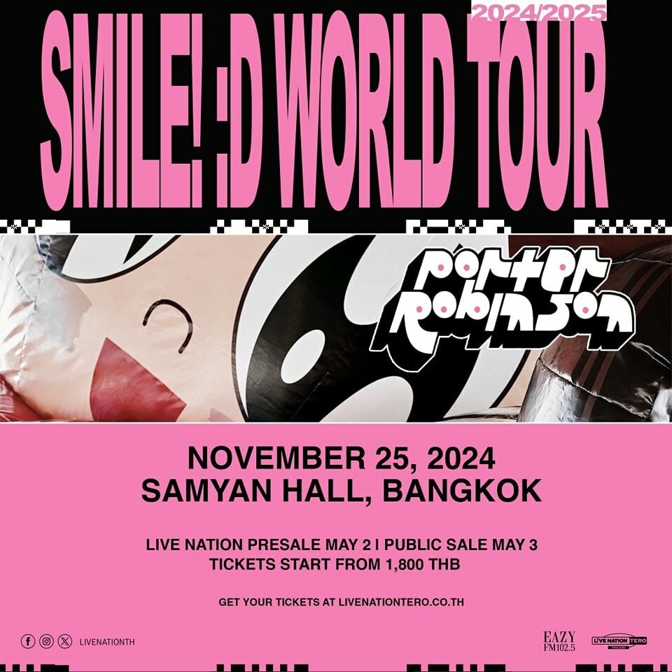 Porter Robinson Smile! :D World Tour, concert in Bangkok 2024