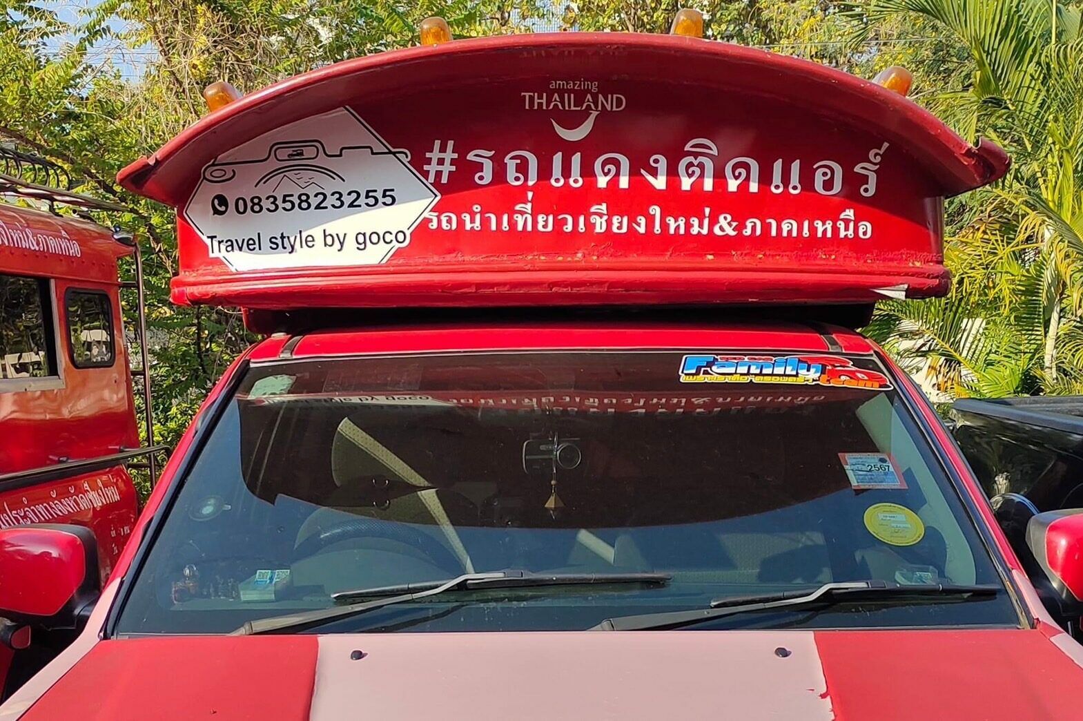 Chiang Mai songthaew goes cool with air-con and PM2.5 filters | News by Thaiger