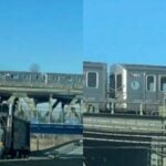 Brazen subway act atop NYC train sparks safety, decency outcry | Thaiger