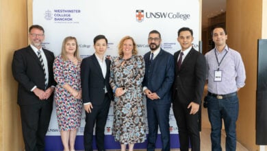 Westminster College Bangkok and UNSW launch pioneering foundation programme in Thailand