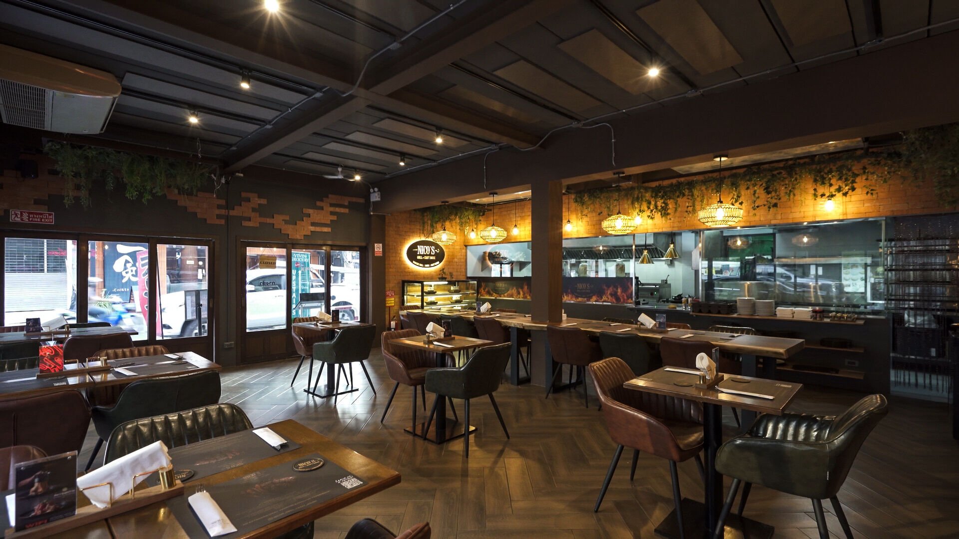 Embark on a gastronomic adventure at Nico’s Grill & Craft House in Thonglor