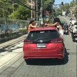 Tourist thrill ride: Hanging out of car windows lands travellers in hot water in Phuket | Thaiger