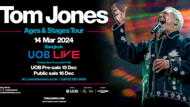 Tom Jones brings Ages & Stages tour to Bangkok on 14 March