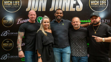 Jon ‘Bones’ Jones lights up Bangkok with High Life Management