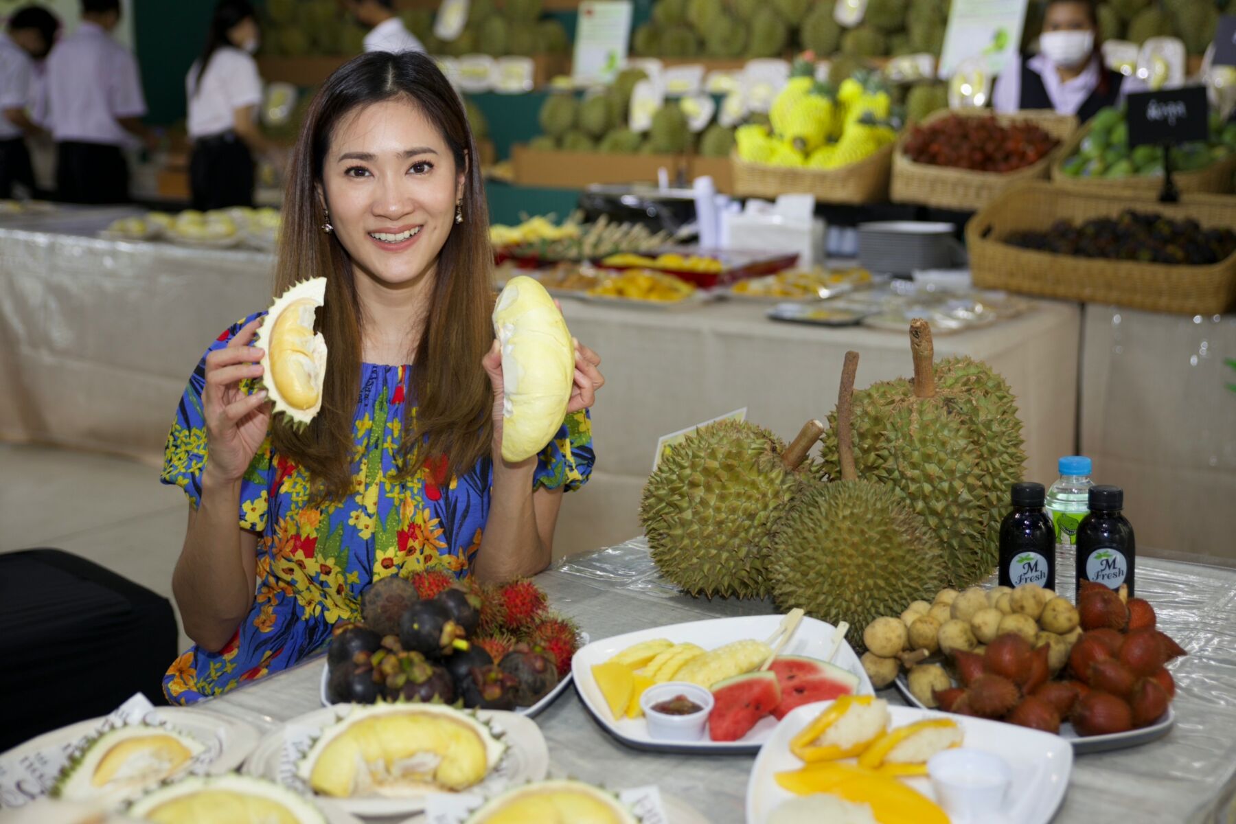 Feast on the freshest Thai fruit at 'Siam Paragon Tropical Fruit Parade 2024' | News by Thaiger