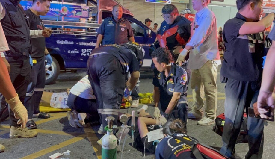Drunk British motorist causes severe accident in Pattaya City | News by Thaiger