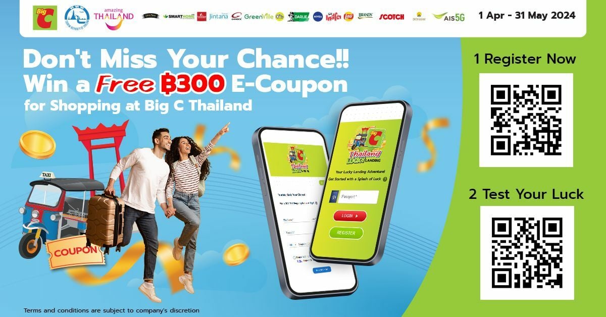 Explore the wonders of Thailand with the Big C Lucky Landing Campaign | News by Thaiger