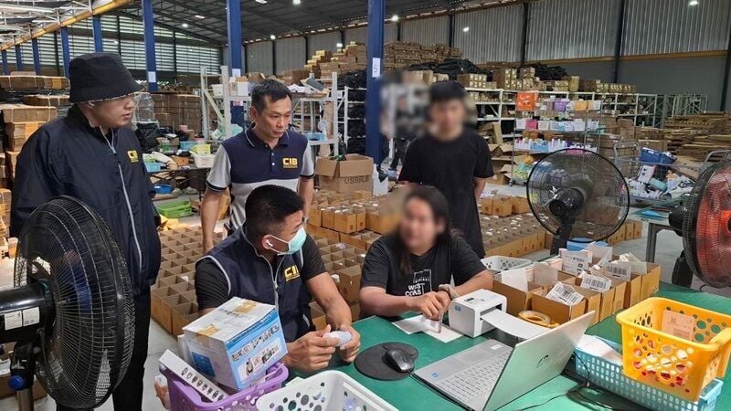 Crackdown on counterfeit cosmetics reveals 100 million baht scam | Thaiger