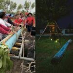 Thai woman suffers panic attack after Isaan rocket lands on lawn | Thaiger