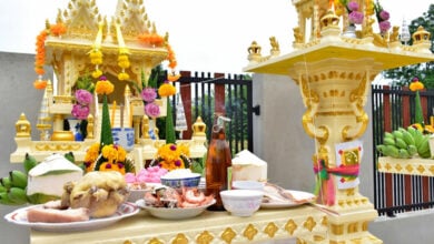 Spirit houses in Thai culture