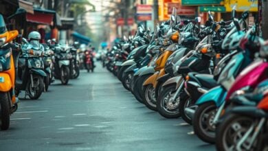 Rules for driving motorcycles in Thailand