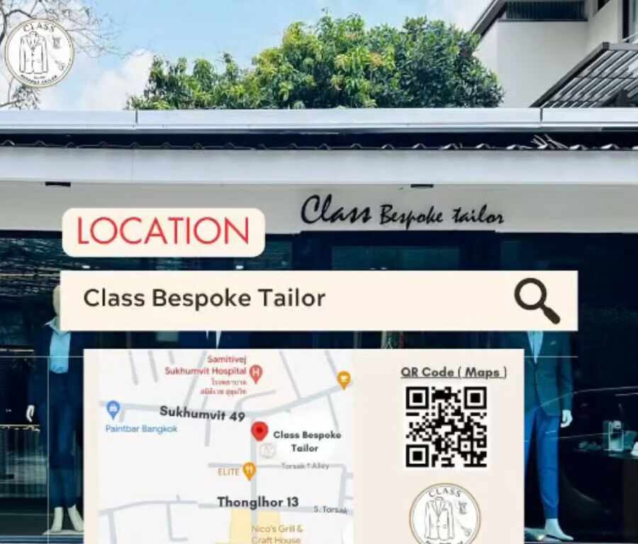 Discover Class Bespoke tailor: Your custom-made clothing destination in Bangkok Thonglor | News by Thaiger