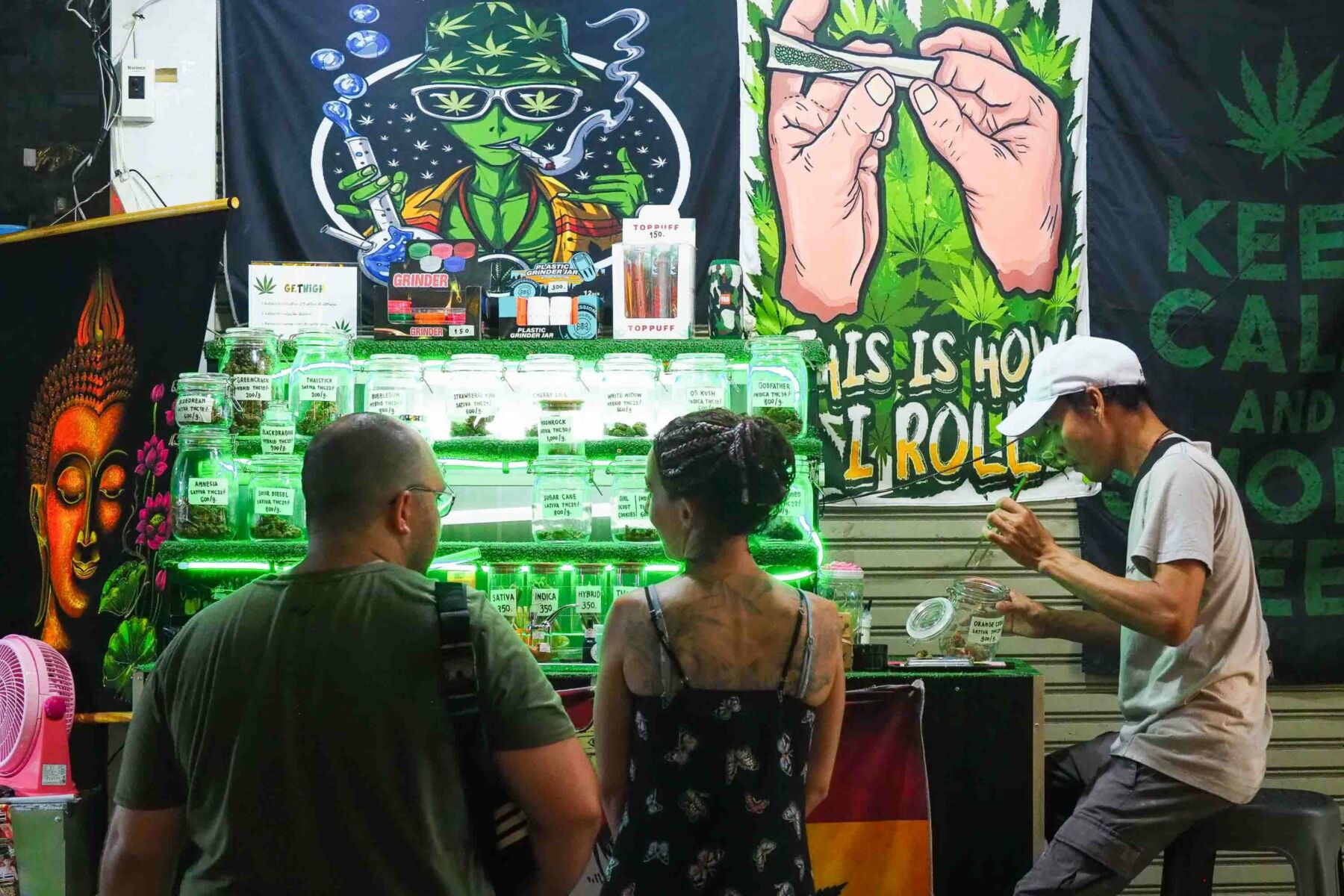 Weed demand justice: Cannabis advocates’ reclassification rally in Bangkok