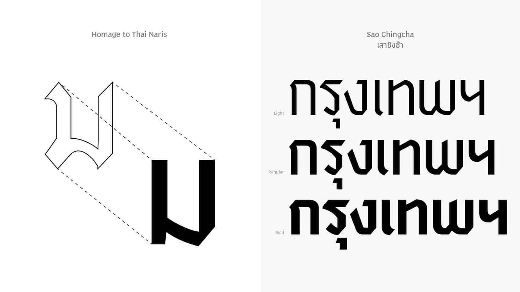 BMA gives out the signature font 'Swing Pole' to the public for free download | News by Thaiger