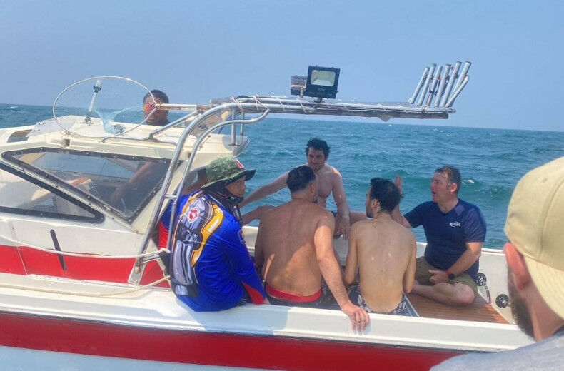 Diving drama: French foursome rescued from island ordeal