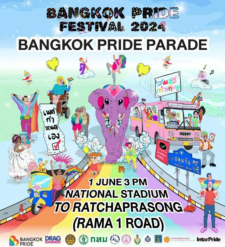 Bangkok Pride events 2024: Where to celebrate Pride Month | News by Thaiger