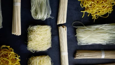 The different types of Thai noodles