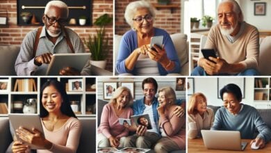 Top 5 social media platforms and is benefits for senior citizens