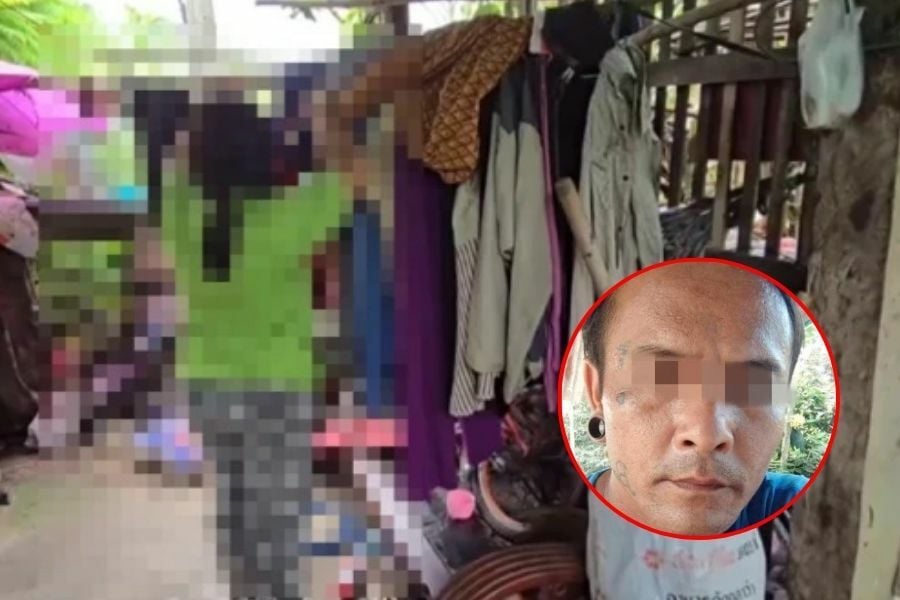 Thai man caught red-handed sexually assaulting 10 year old niece 