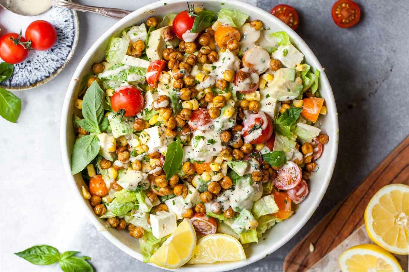 Chickpea Avocado Salad