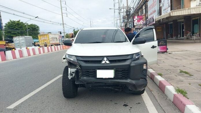 13 year old boy dies from motorbike accident in Chon Buri