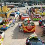 Nongprue mayor waxes lyrical over Buddhist Lent Candle Parade | Thaiger