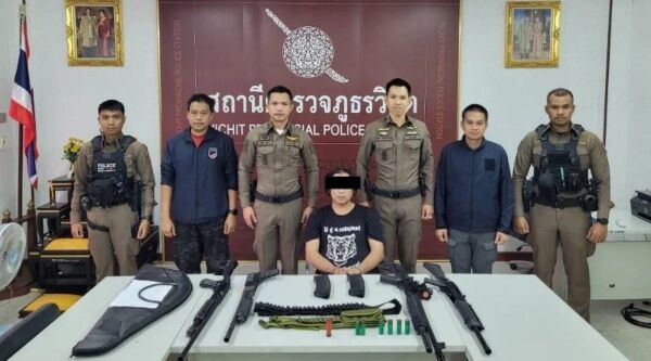 Intoxicated Thai man arrested after rampage in Wichit