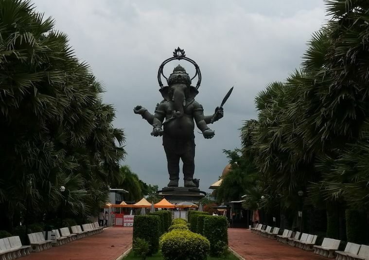 Shrine of Ganesha in Khlong Khuean National Park
