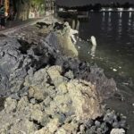 Chao Phraya River embankment collapse causes waves of concern | Thaiger