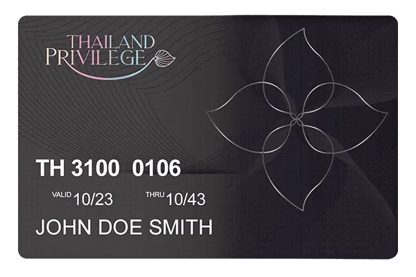 Image of the Reserve membership card of the Thailand Privilege Visa