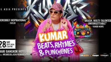 Kumar’s ‘Beats, Rhymes & Punchlines’ hits Bangkok in September 2024