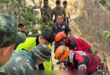 British man rescued after falling off cliff in northern Thailand