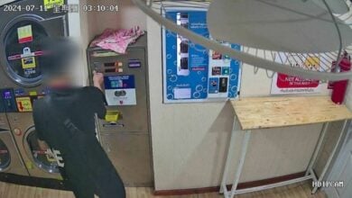 Thai man arrested for stealing from Bangkok laundrettes