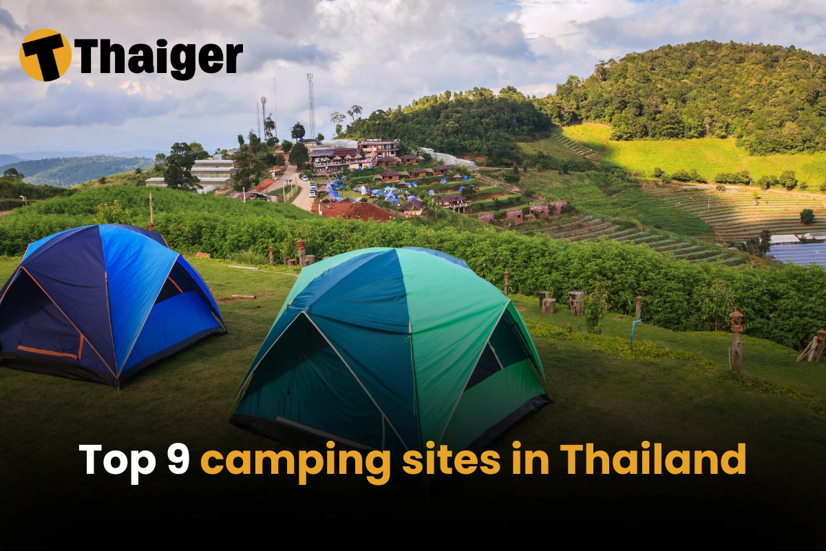 Top 9 camping sites in Thailand