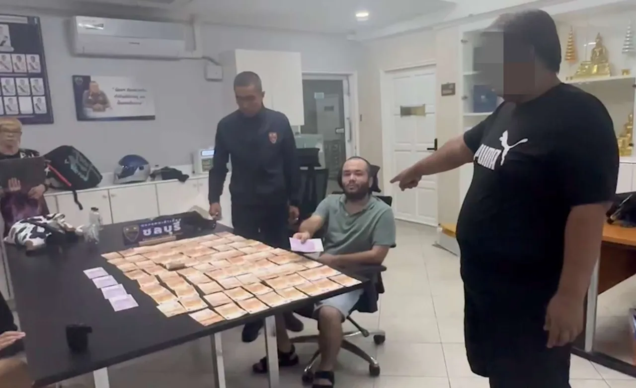 Russian man arrested for exchanging fake euro bills for Thai baht