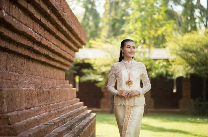 Thai culture with Thai dress