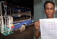 Shameless Buriram school insists janitor pays 25,000 baht pickup bill