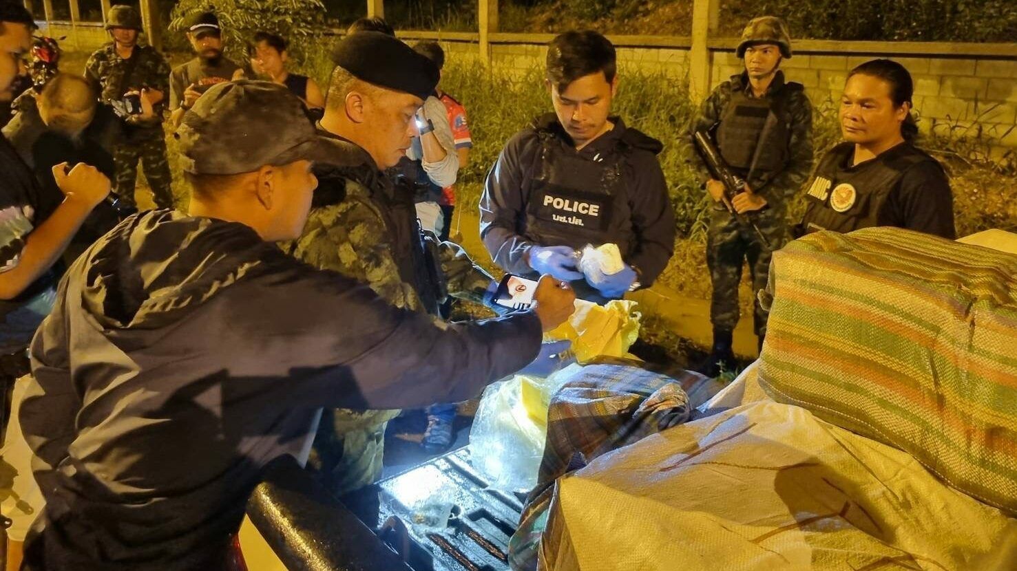 Chiang Rai officials seize six million meth pills, arrest two suspects