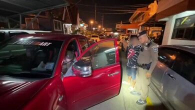 Drunk driver in Ayutthaya leads police on high-speed chase