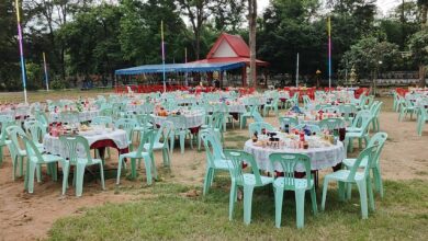 Ghost banquet in Rayong cemetery spooks attendees