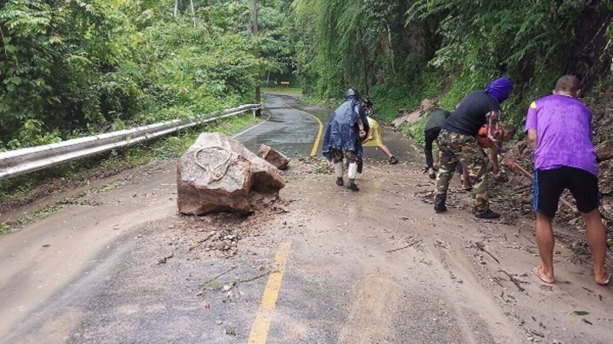 Landslide warning issued at Khao Yai National Park