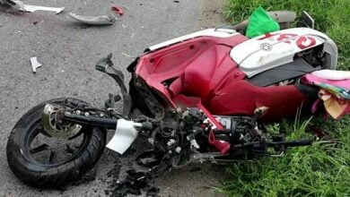 Factory worker dies in tragic motorcycle-lorry collision on Asia Road