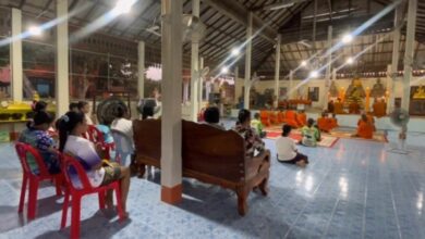 Monk leaves monkhood after slapping novice in Trang province