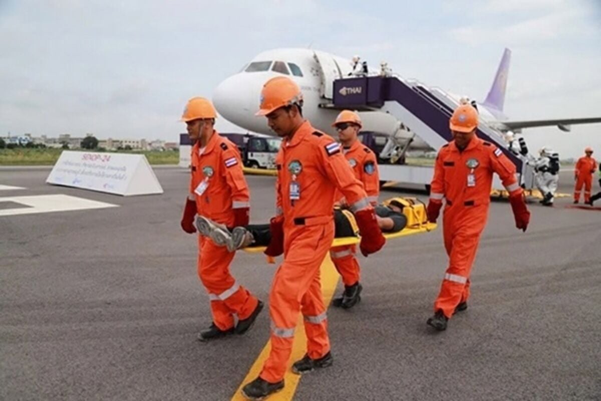 New runway at Suvarnabhumi Airport sparks emergency drill