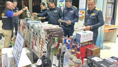 Songkhla raid uncovers smuggled goods worth 8 million baht