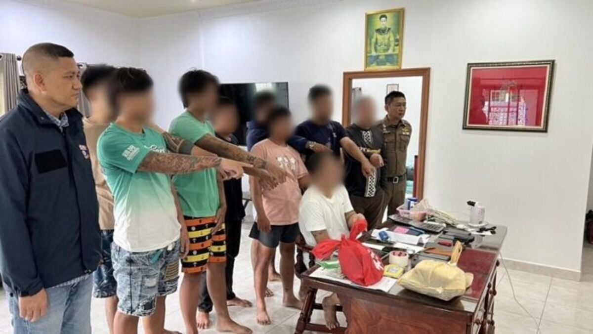 Police find 10 million baht dealings from Chon Buri loan shark gang