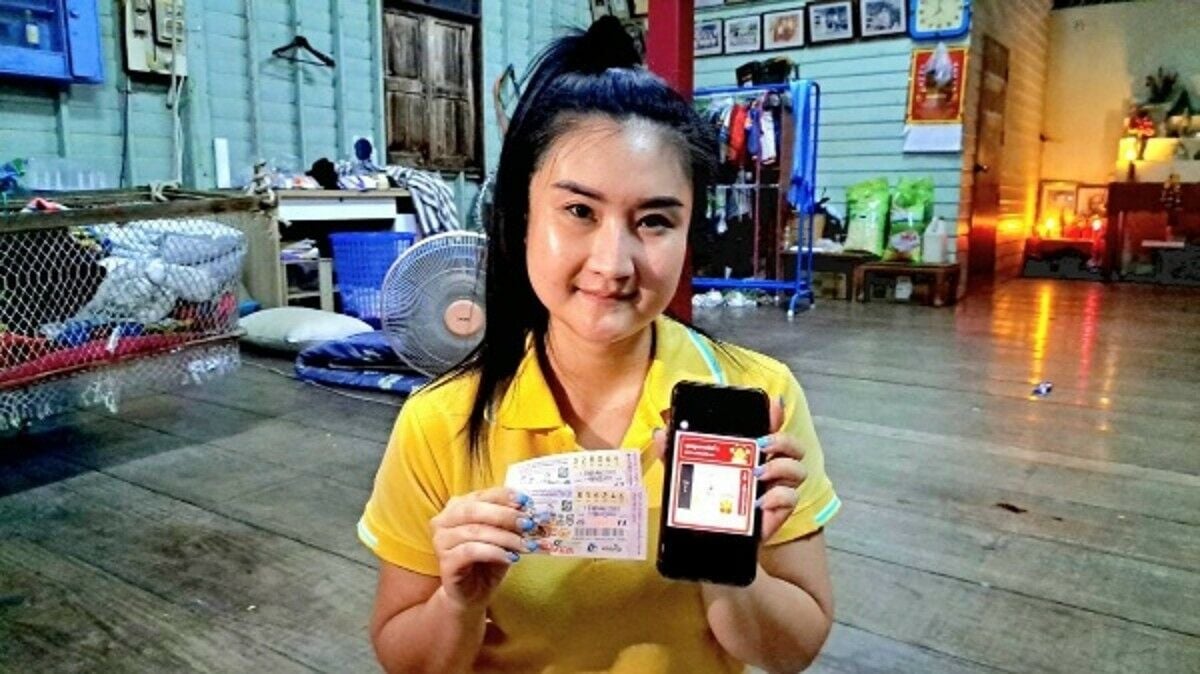 Municipal worker in Ratchaburi wins 12 million baht lottery prize