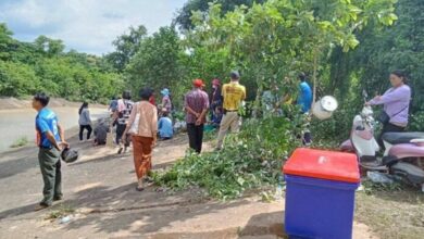 Two boys drown in Isaan reservoir searching for lost motorcycle key