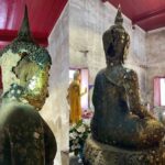 Cracks in 300-year-old Buddha statue in Samut Sakhon reveal core | Thaiger