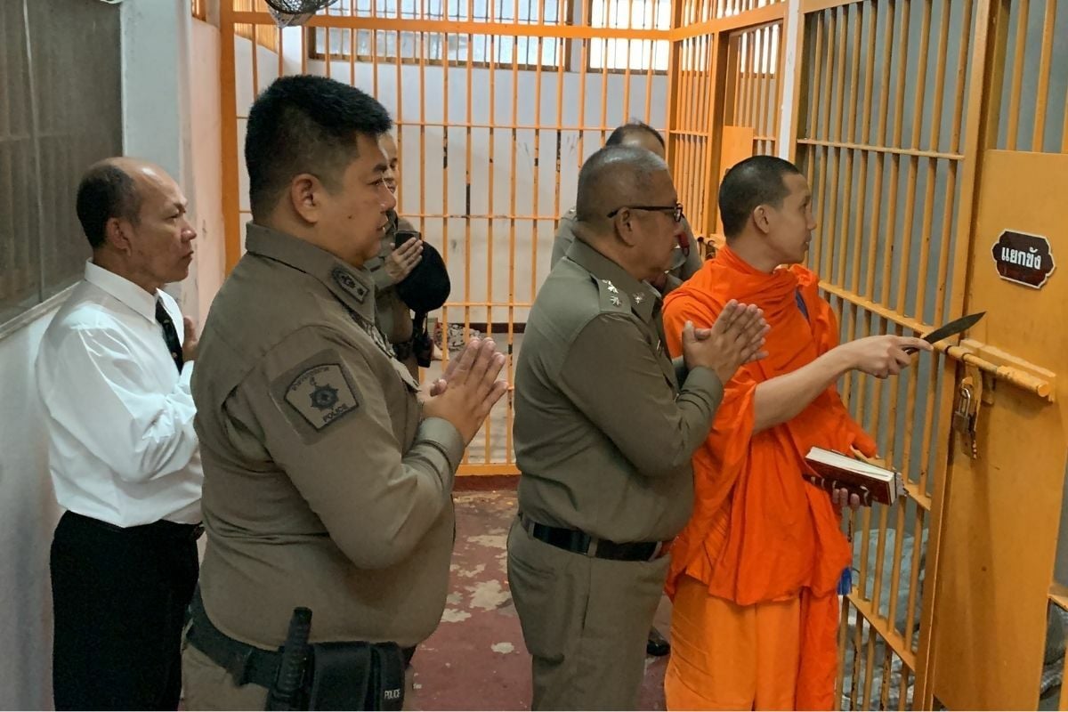 Monk called to police station after haunted jail claims third detainee